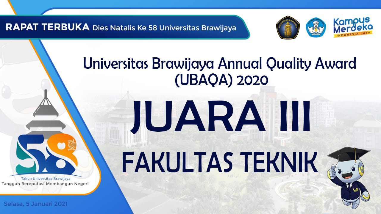Fakultas Teknik Juara 3 UBAQA 2020