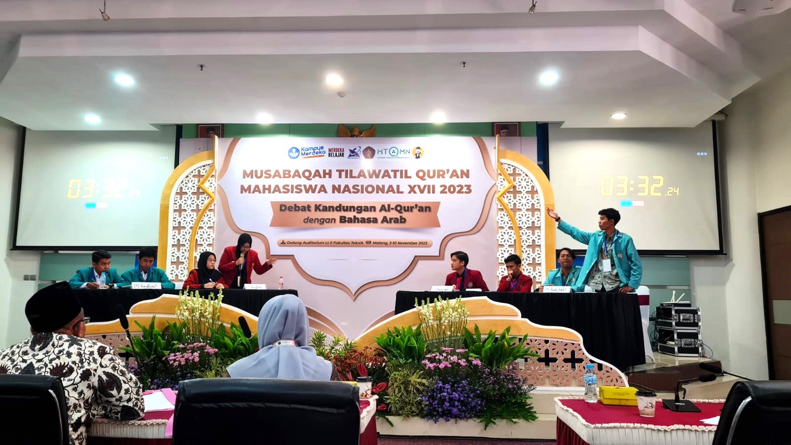 Debat Bahasa Arab berlangsung seru di FTUB