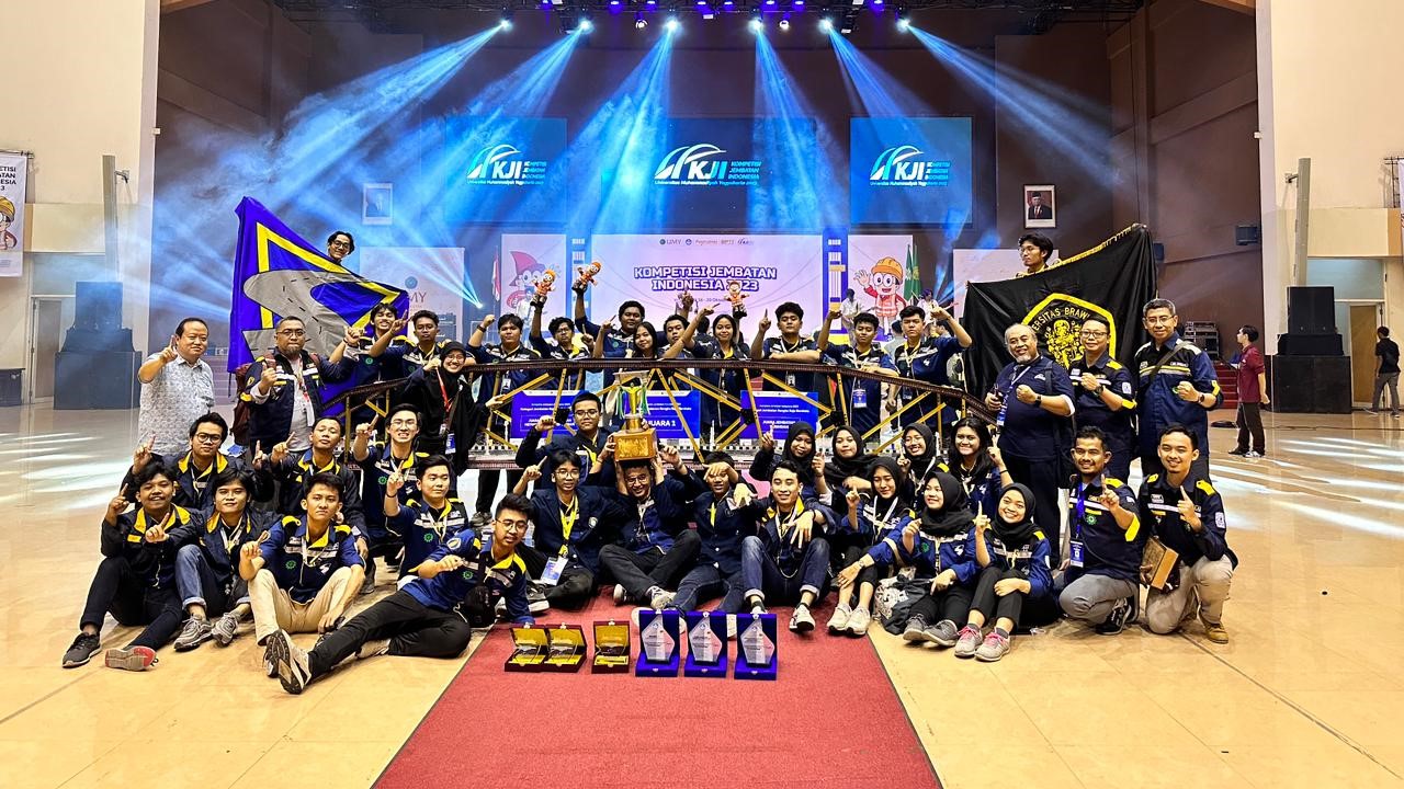 Teknik Sipil UB Juara Umum KJI 2023