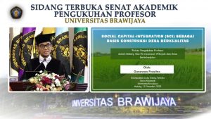 Prof Gunawan Profesor Bidang Ilmu Perencanaan Wilayah dan Desa Berkelanjutan