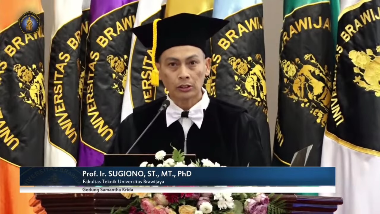 Prof. Sugiono Profesor di bidang Ilmu Ergonomi Transportasi